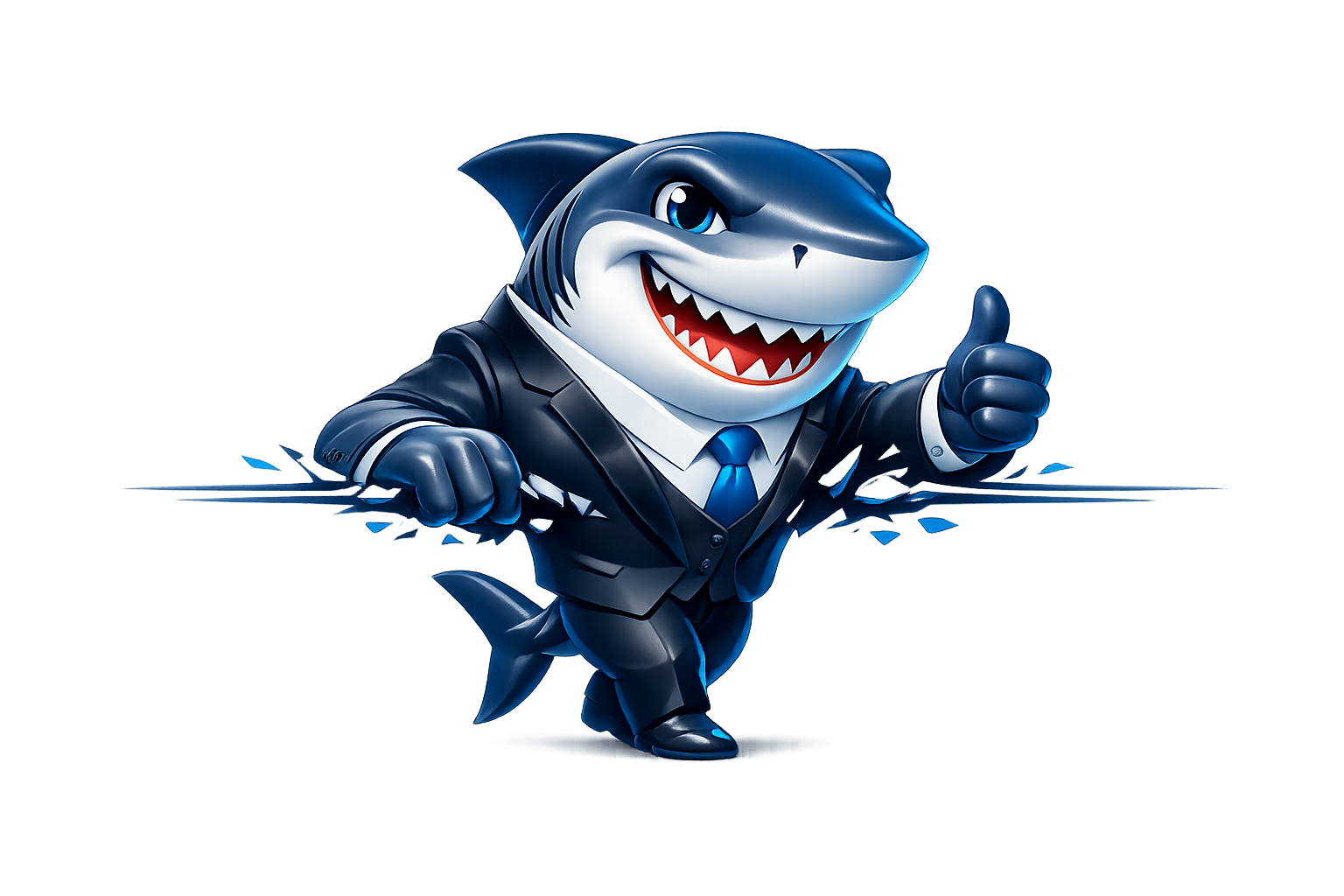 Hi Raipur Biz Shark Mascot